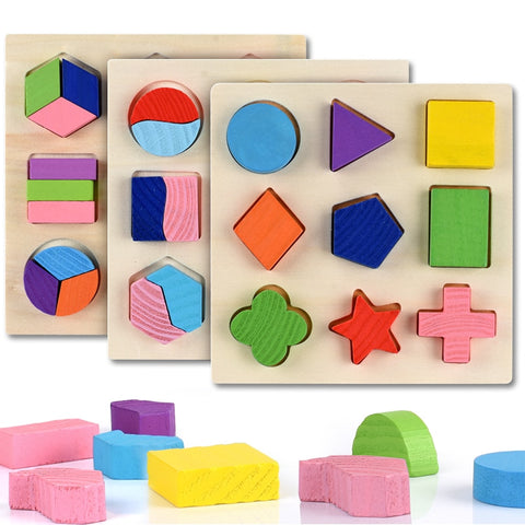 Montessori Didaktičke Igračke - Geometrijski Oblici
