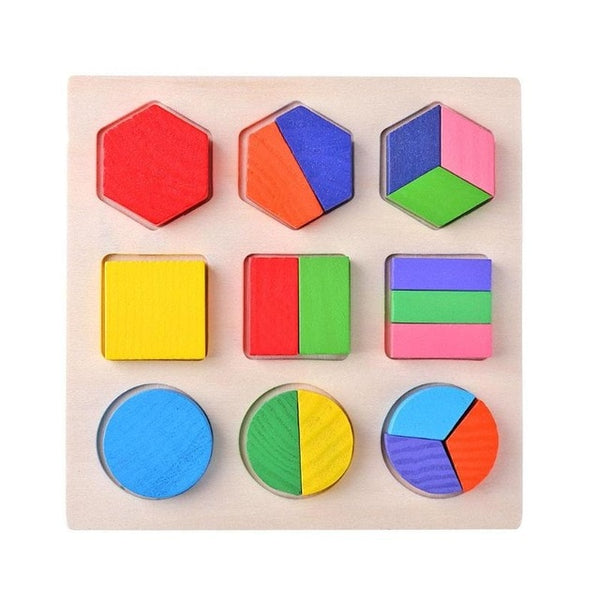 Montessori Didaktičke Igračke - Geometrijski Oblici